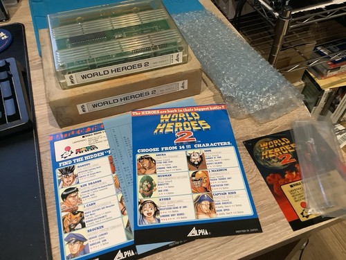 World heroes snk neo geo - 2,