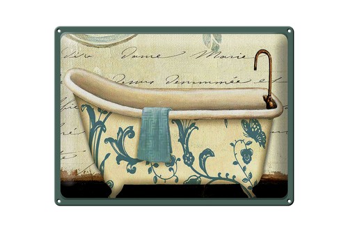 Targa latta retrò 30x40 cm - in,