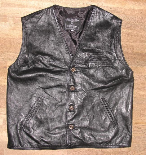 Riesig gilet nero - riesig:, pelle