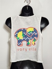 Ivory Ella Women White Tank