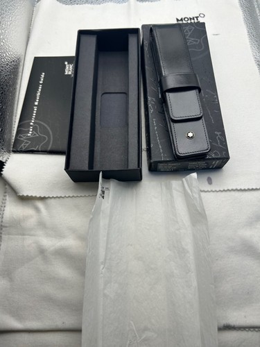 Montblanc custodia pelle - montblanc, in