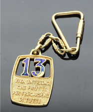 UNOAERRE PORTACHIAVI PORTAFORTUNA IN ORO 18 KT