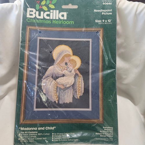 Kit quadro punto ago madonna - kit,