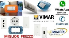 PRESE INTERRUTTORI PULSANTI VIMAR ARKE BIANCA 19203.B 19210.B 19001.B OFFERTA