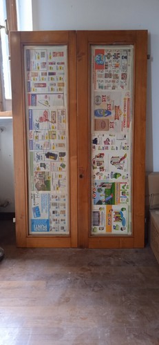 Finestre legno usate - legno, /