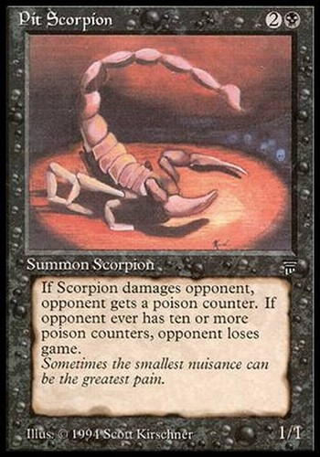 Pit scorpion legends ex - scorpion,