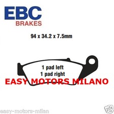 FA185R EBC COPPIA PASTIGLIE