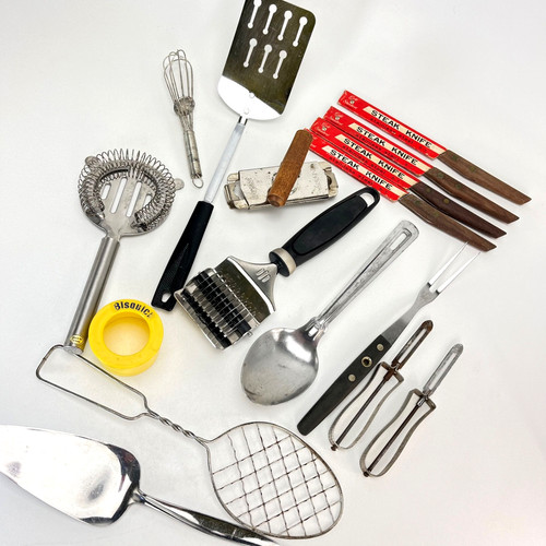 Lotto utensili cucina vintage - lotto,