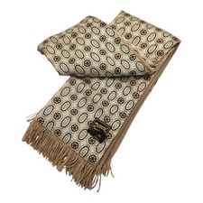 Sciarpa Duggie Imperial vintage uomo anni 60 misto lana beige