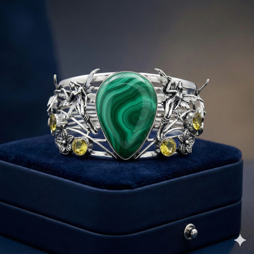 Bracciale gioiello fatto - , a