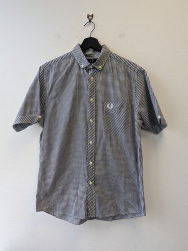 Fred perry gingham camicia - perry, a