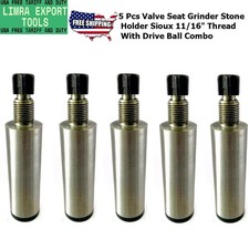 5 Pcs Valve Seat Grinder Stone