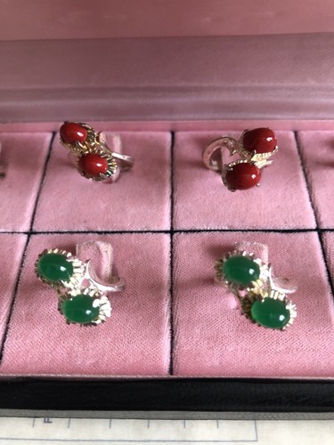 Anello argento pietre - in,