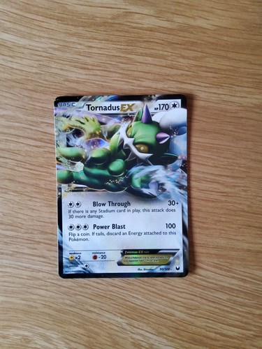 Carta pokemon tornadus - carta,