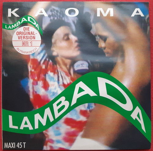 Kaoma lambada maxi vinyl - lambada, 12"