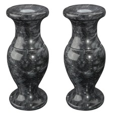 Natural Marble Cemetery Vase