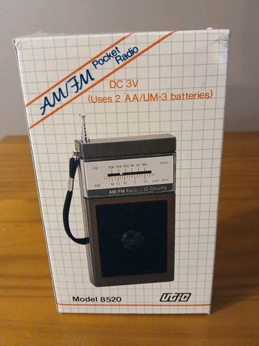 Vintage utic transistor radio - vintage,