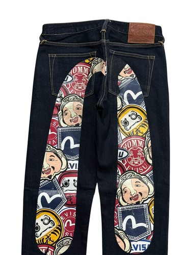 Jeans evisu daicock selvedge - jeans,