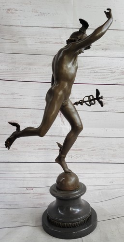 Statua bronzo mercurio - statua,