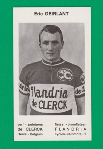 Cyclisme carte cycliste - cycliste, eric