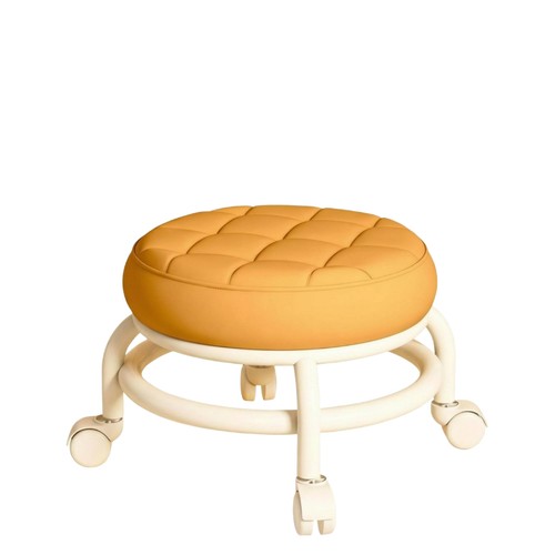 Sgabello basso con ruote - basso,