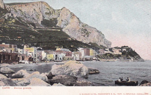Cartolina napoli capri - di,