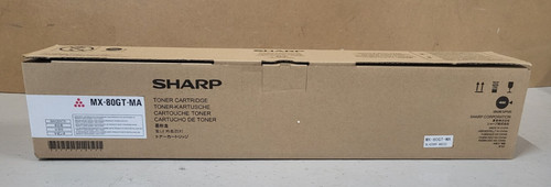 Toner sharp 80gt magenta - toner, mx-80gt-ma