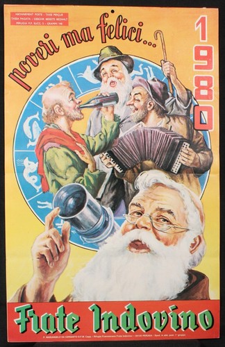 Calendario frate indovino - calendario, 1980