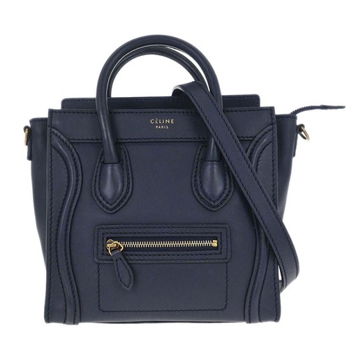 Celine navy pelle nano - navy,