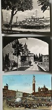 2 VECCHIE CARTOLINE SIENA + 1 MONTE OLIVETO MAGGIORE - FG VIAGGIATE