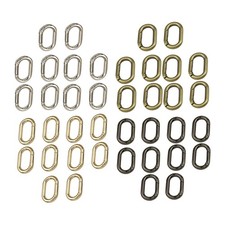 10 Pezzi di Moschettoni a