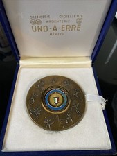 MEDAGLIA UNOAERRE AREZZO SPORT OLIMPICI MD-AE diametro 80 Scatola originale 🇮🇹