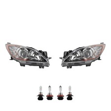 Set Di Fari Compatibile Con Mazda 3 BL 06/09- Con H11 HB3 Come Sinistro Destro