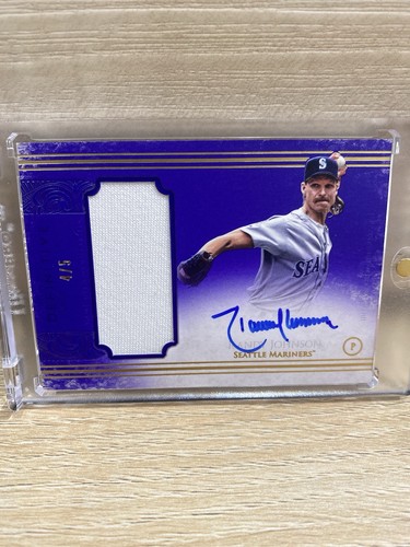 Randy johnson card auto - randy,