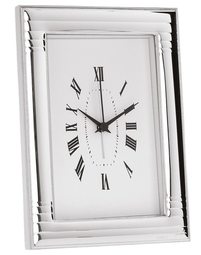 Orologio sveglia argento - orologio, in