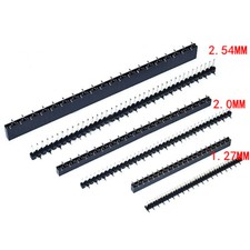 1.27/2.0/2.54MM SMT Singola Fila Verticale Patch Dislocazione Singola Fila Pin Header