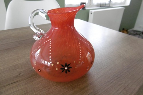 Ancien pichet verre - en,