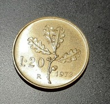 ITALIA - 20 LIRE - 1973 - RAMO D'ULIVO (MONETA CIRCOLATA)