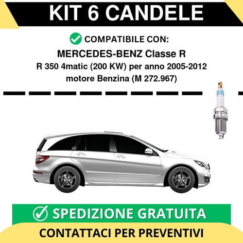 Kit candele per - 6,