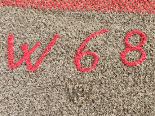 Swiss army wool blanket - swiss,