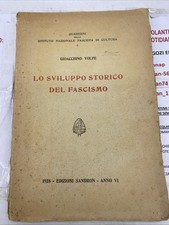 GIOACCHINO VOLPE - LO SVILUPPO