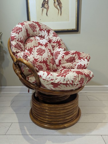 Poltrona girevole vintage