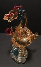 Statuina cristallo drago di