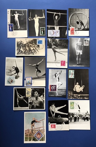 Cartoline ginnastica 1959 - cartoline,