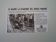advertising Pubblicità 1972 MOTO MULLER 50 GT CROSS
