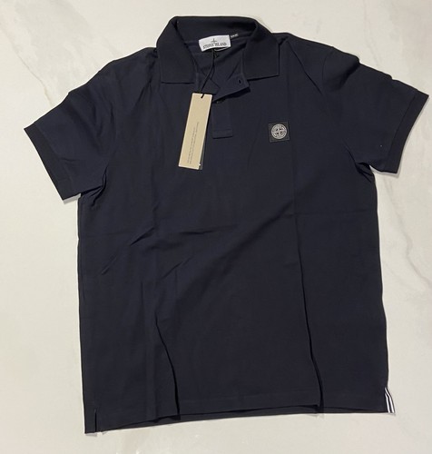 Polo stone island - stone, scuro