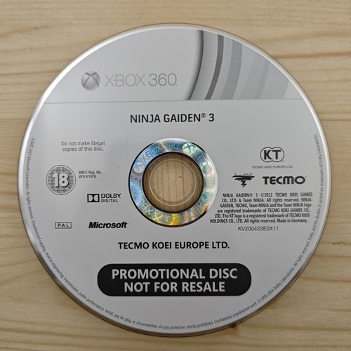 Ninja gaiden promotional - 3,