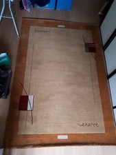 Tappeto Di Design Per Salotto Arredamento Interno Tappeto beige noce rosso