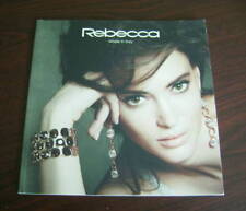 Catalogo REBECCA dépliant brochure gold diamond jewelry rings orecchini orologio