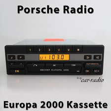 Porsche radio becker europa - porsche,